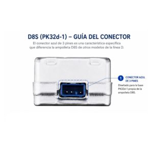 Ampolleta Osram D8s 42v 25w PK32d-1 - Imagen 4