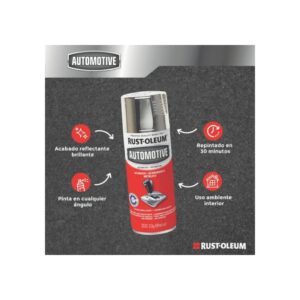 Pintura Metálica Rust-Oleum para Autos en Aerosol - Acabado Brillante Interior - Imagen 3