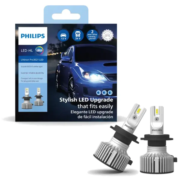 Kit Ampolleta Philips LED-FOG Ultinon Pro 3021