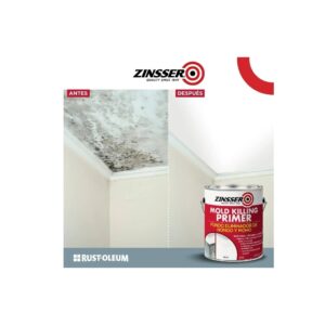 Barniz Zinsser Fondo Eliminador de Hongo y Moho 3.786 mL – Protección Total - Imagen 4