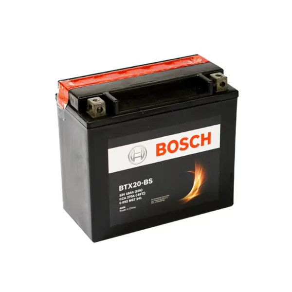 Batería Bosch BTX20 18 Ah 270 CCA