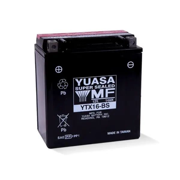 Batería Yuasa YTX16-BS 14 Ah 230 CCA