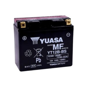 Batería Yuasa YT12B-BS 10 Ah 210 CCA – Potencia de Arranque Superior para Motocicletas