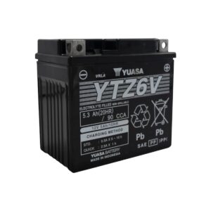 Batería Yuasa YTZ6V 5 Ah 90 CCA – Compacta y de Alto Rendimiento - Imagen 3