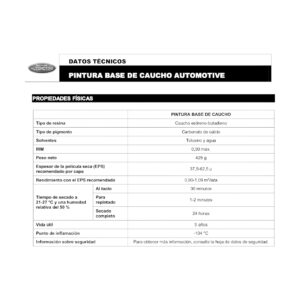 Pintura Protectora Antigravilla Superficie Metal Undercoating Rust Oleum - Imagen 5