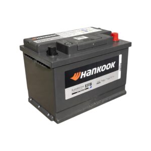 Batería Hankook EFB 70 Ah 650 CCA LN3 Star Stop