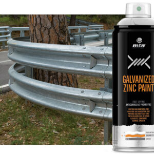 Pintura Galvanizada MTN PRO Zinc Brillante 400ml - Imagen 3