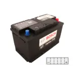 Batería Bosch 80 Ah 730 CCA LN4 Start Stop