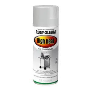 Pintura Rust-Oleum Alta Temperatura en Aerosol Plata