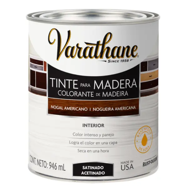 Tinte para Madera Varathane Nogal Americano