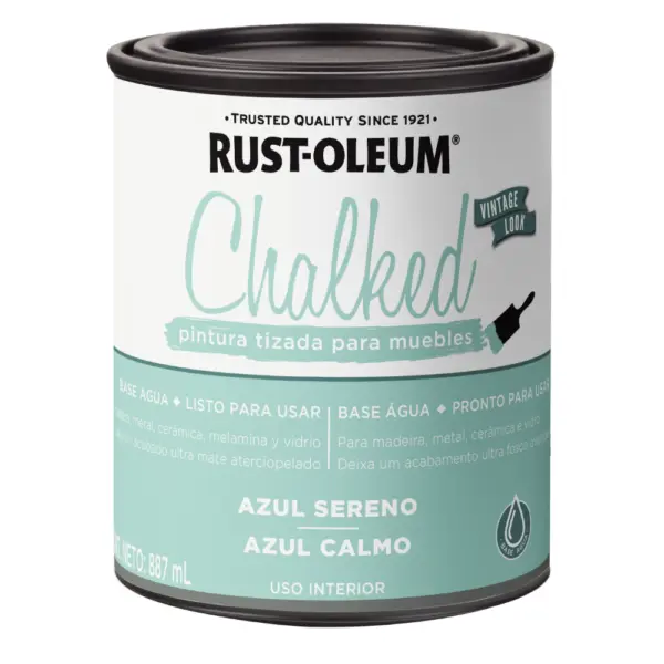 Pintura Tizada Rust-Oleum Azul Sereno