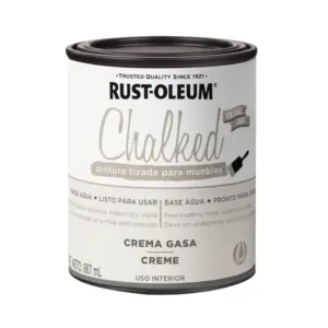 Pintura Tizada Rust-Oleum Crema Gasa