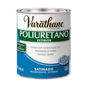Barniz Poliuretano Varathane Satinado Exterior 946ML