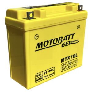 Batería Moto Motobatt MTX7DL (12N7A-3A) 7Ah 12V 105A - Imagen 3