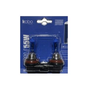 Kit Ampolletas H11 Luz Blanca 12V 55W Kobo - Imagen 5