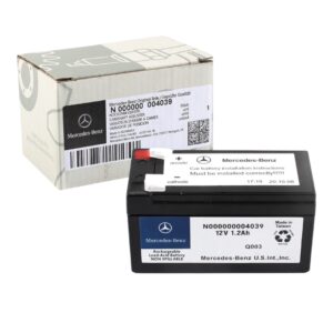 Bateria Auxiliar Respaldo Mercedes Benz 12v 1.2 Ah