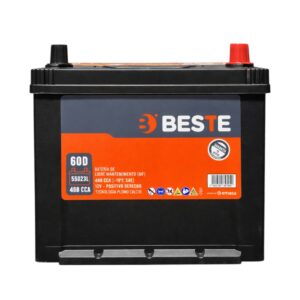 Batería Beste 60 Ah 55D23L 460CCA Libre Mantenimiento