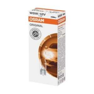 Kit Ampolleta Osram W5W T10 Cola de Pez para Patente - Imagen 2