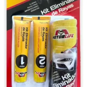 Kit Eliminador Reparador Rayones Pintura Auto Motorlife - Imagen 2