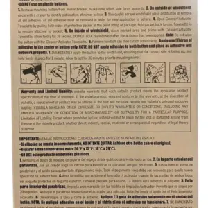 Adhesivo Espejos Retrovisores Visbella - Imagen 3