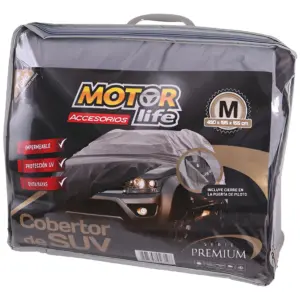 Cubre SUV Motorlife Talla M 100% Impermeable - Imagen 3