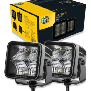 Faroles LED Hella Black Magic 3.2" Flood
