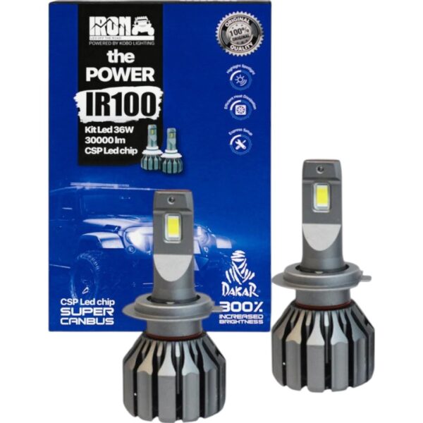 Ampolletas LED Dakar IR100 H7