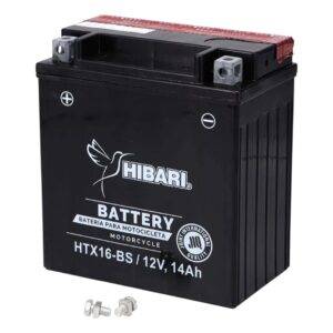 Batería Moto Hibari BTX16-BS 12V 14Ah AGM