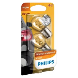 Kit Ampolletas Philips P21/5W 12V Luz Freno y Posición