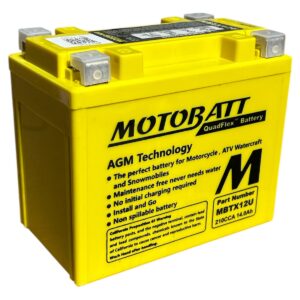 Batería Moto Motobatt MBTX12U (YTX12-BS) (YTX14-BS) 12V 14Ah AGM - Imagen 4