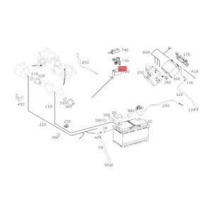 Bateria Auxiliar Mercedes Benz 12v - Imagen 3
