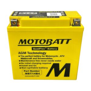 Batería Moto Motobatt AGM MBT14B4 (YTX14-BS) 12V 13Ah - Imagen 3