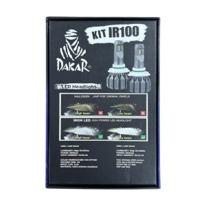 Kit Ampolletas LED Dakar IR100 H7 – 30.000 Lúmenes, 36W, Chip CSP - Imagen 4