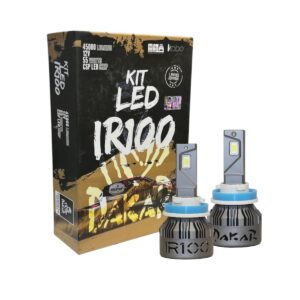 Kit Ampolletas LED Dakar IRX100 H11 – 45.000 Lúmenes, 55W, Chip CSP