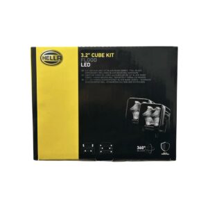 Faroles LED Hella Black Magic 3.2" Flood - Imagen 9