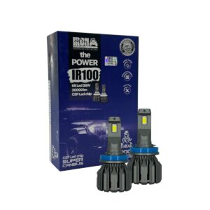 Kit Ampolletas LED Dakar IR100 H11 H8 H16 – 30.000 Lúmenes, 36W