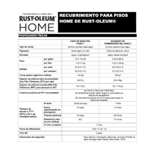 Revestimiento Protector Para Pisos Semi Brillante Rust Oleum 946ml Paso 2 - Imagen 4