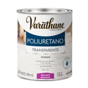 Barniz Poliuretano Interior Varathane Brillante 946ml – Protección Madera