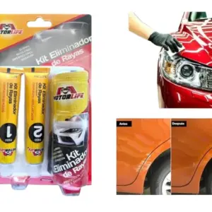 Kit Eliminador Reparador Rayones Pintura Auto Motorlife - Imagen 1