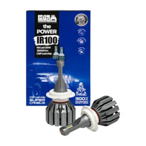 Kit Ampolletas LED Dakar IR100 9006 – 30.000 Lúmenes, 36W, Chip CSP