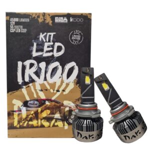 Kit Ampolletas LED Dakar IRX100 9006 – 45.000 Lúmenes, 55W, Chip CSP