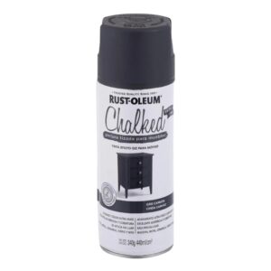 Chalked Pintura Tizada Gris Carbón Rust-Oleum Aerosol