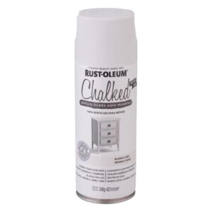 Chalked Pintura Tizada Blanco Lino Rust-Oleum Spray