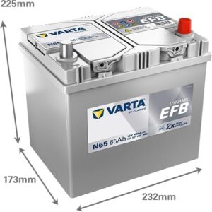 Batería Varta 65 Ah 650 CCA Q85 N65 Start-Stop - Imagen 3