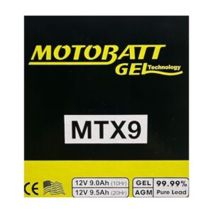 Batería Moto Motobatt MTX9 (12n9-4b) 12V 9Ah - Imagen 3
