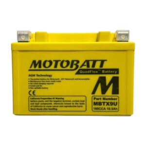 Batería Moto Motobatt MBTX9U (Ytx9-bs) 12V 10.5Ah 160 CCA - Imagen 3