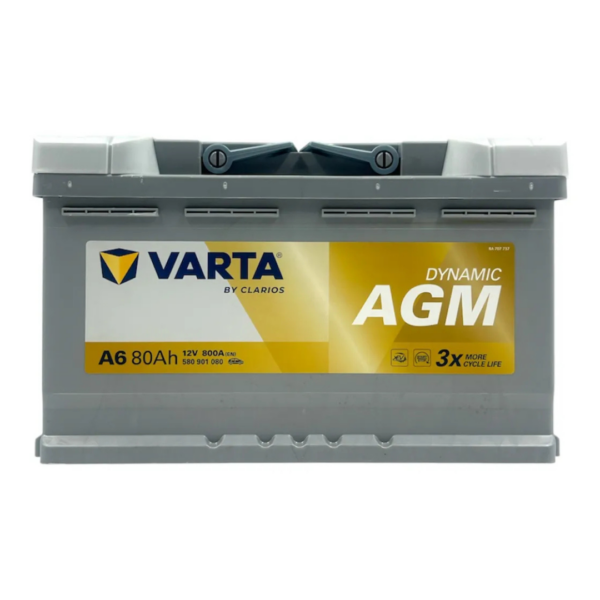 Batería Varta 80Ah 800CCA LN4 AGM Start-Stop PD