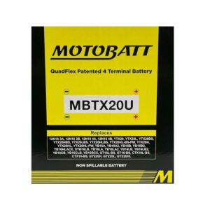 Batería Moto Motobatt MBTX20U (Ytx20l-bs) 12V 21Ah 320CCA - Imagen 4