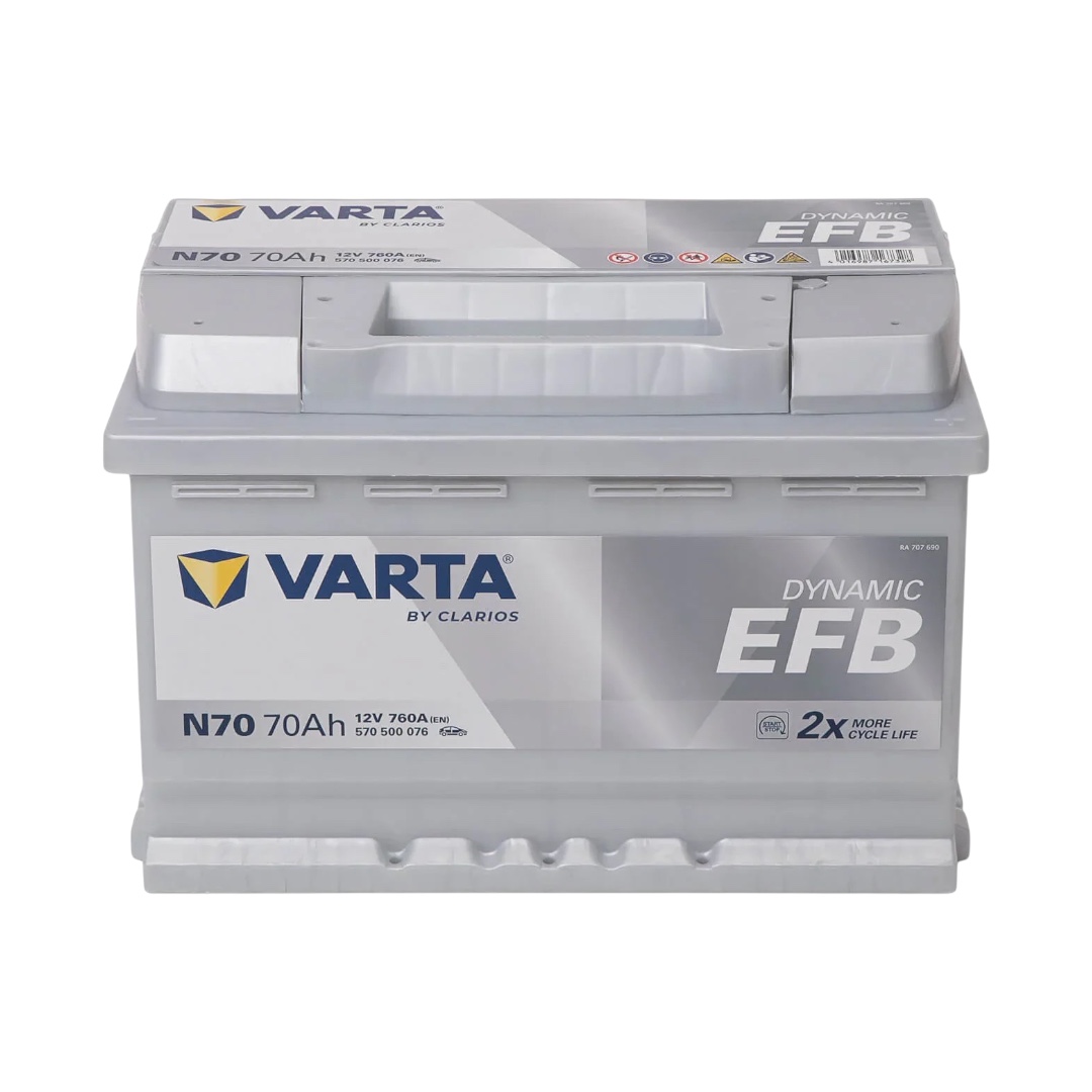 Batería Varta 70 Ah 760 CCA LN3 EFB Start Stop - TODOPARTS.CL