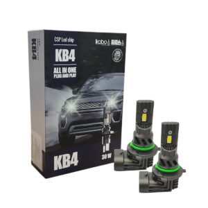 Kit Ampolletas Turbo Led Kb4 H11 Kobo Iron 12v 30W